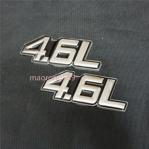 Chrome black 6l - 2x, 4.6l
