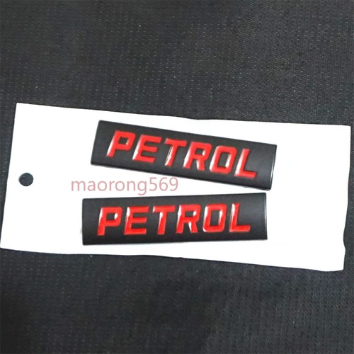 Petrol black matte red - 2x,