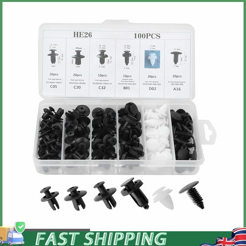 100pack universal rivet push - 100pack,