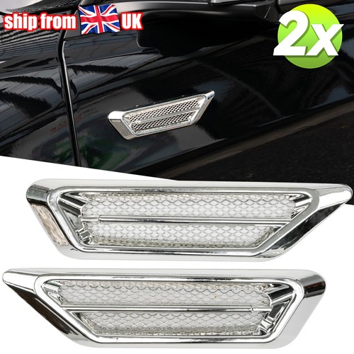 Car chrome fender - chrome, side