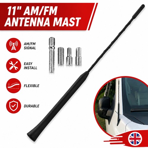 Inch car radio - am, aerial