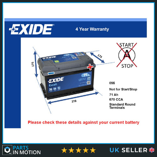 Battery fits nissan juke - battery,