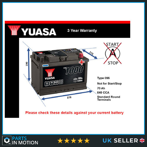 Battery fits nissan - battery,