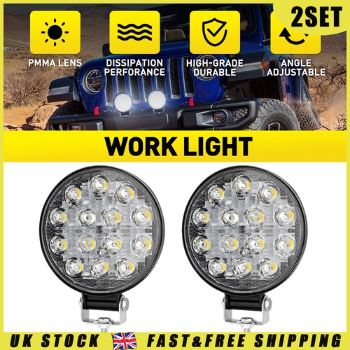 24v led round work - work, light