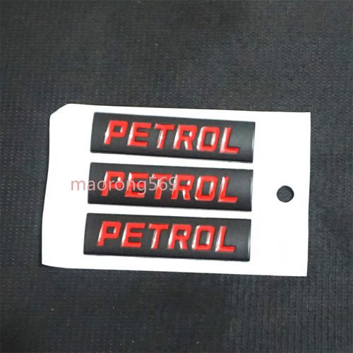 Petrol black matte red - 3x,