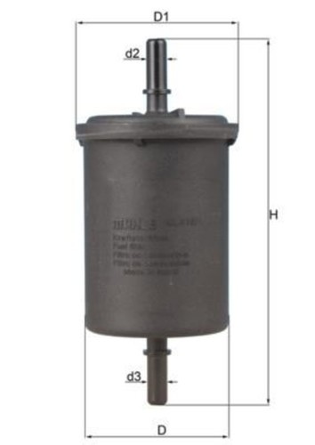 Fuel filter mahle fits - fuel,